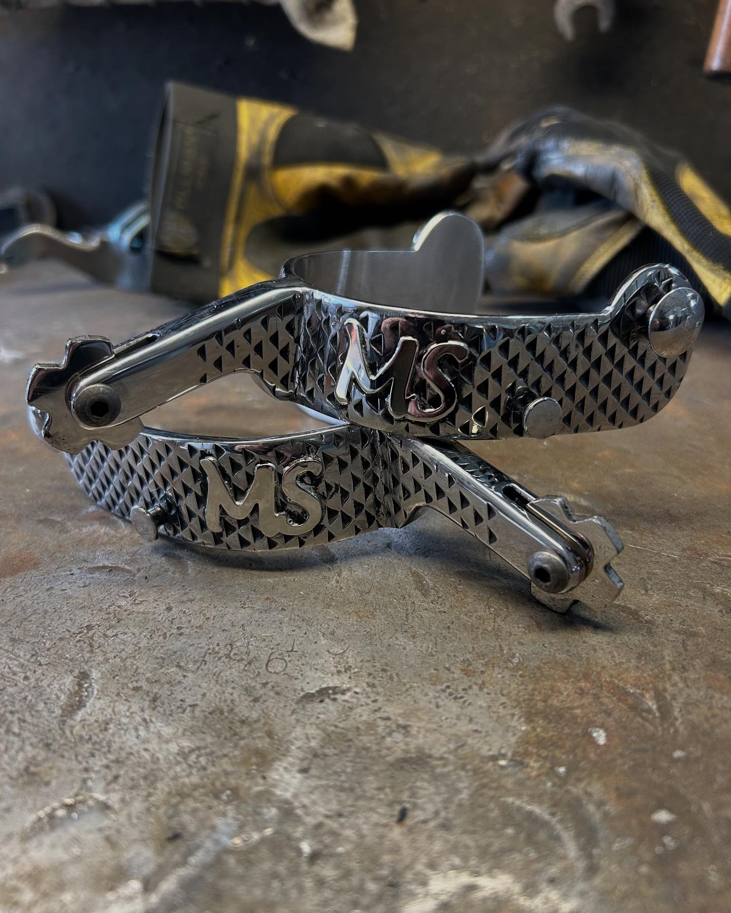 Bare back spurs heading out... - Rasp spurs bits and buckles | Facebook
