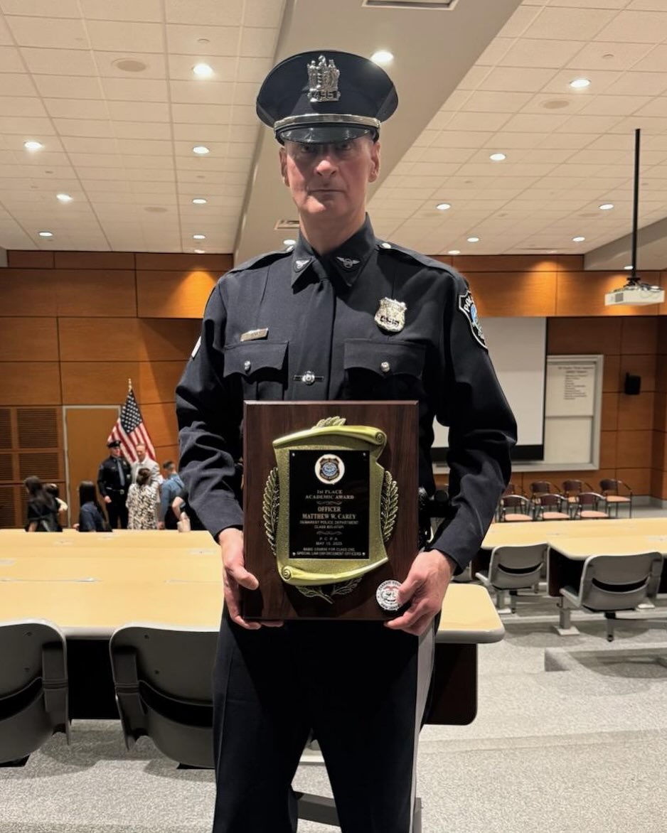Congratulations to SPO Matt... - Demarest Police Department | Facebook