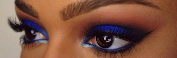MaquillajeOjos - Quien adora el color azul rey 😍 ...