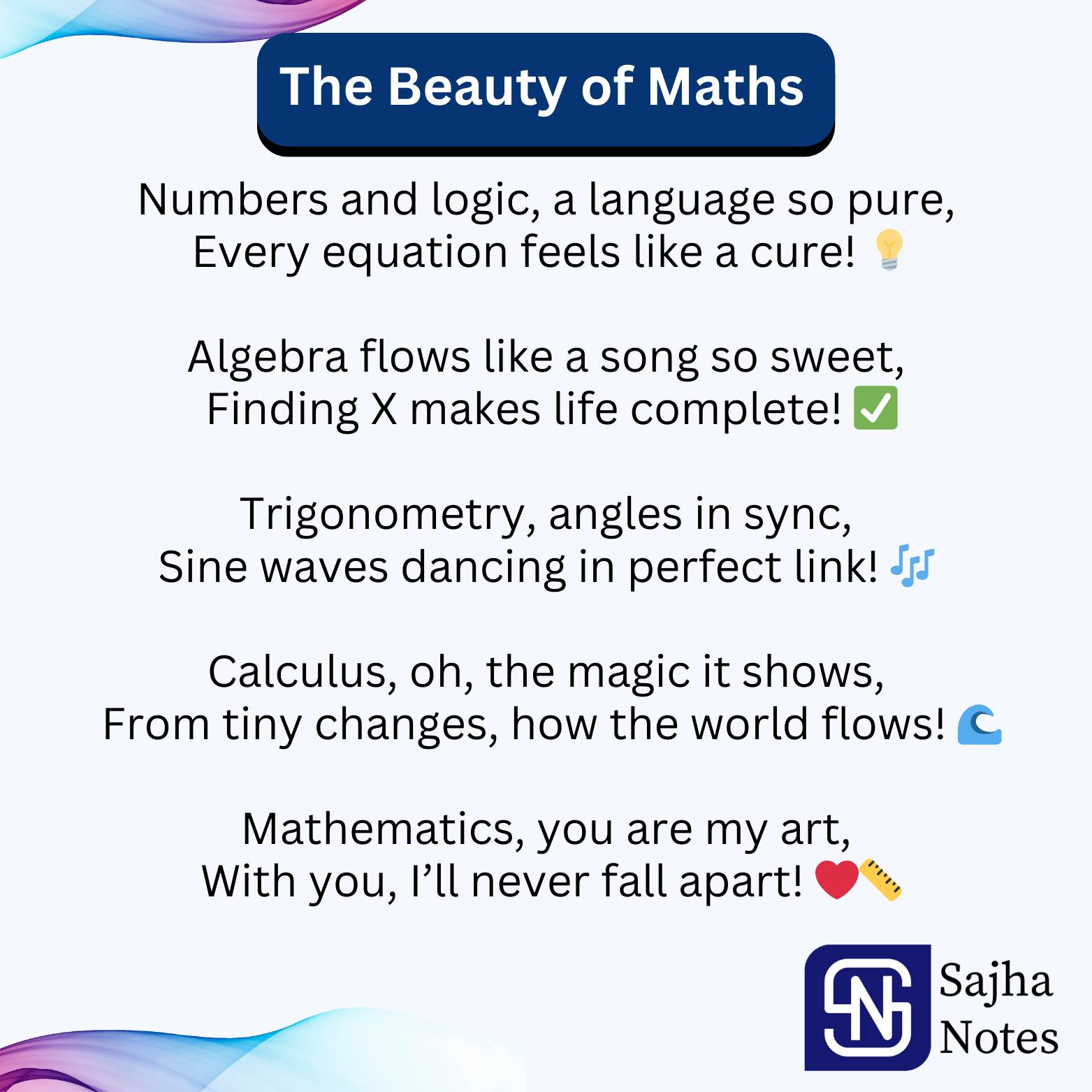 Sajha Notes - The Beauty of Mathematics ️ #sajhanotes... | Facebook
