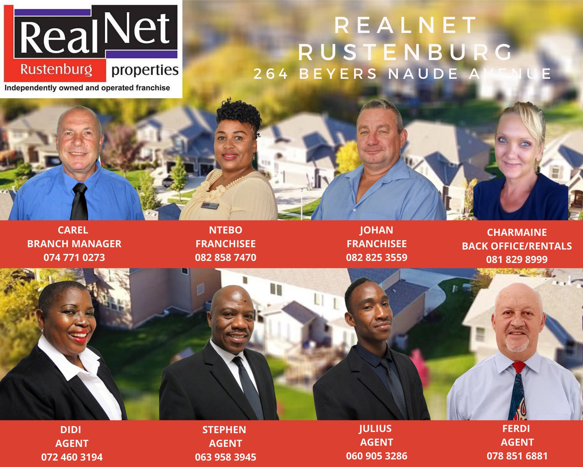 MEET THE RUSTENBURG TEAM - RealNet Rustenburg | Facebook