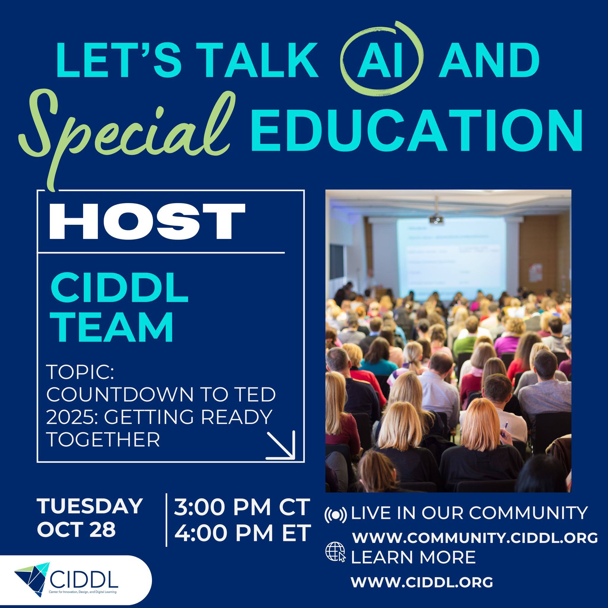 CIDDL - 🚨 CIDDL Office Hour 🚨 On October 28th, 2025, CIDDL is hosting ...