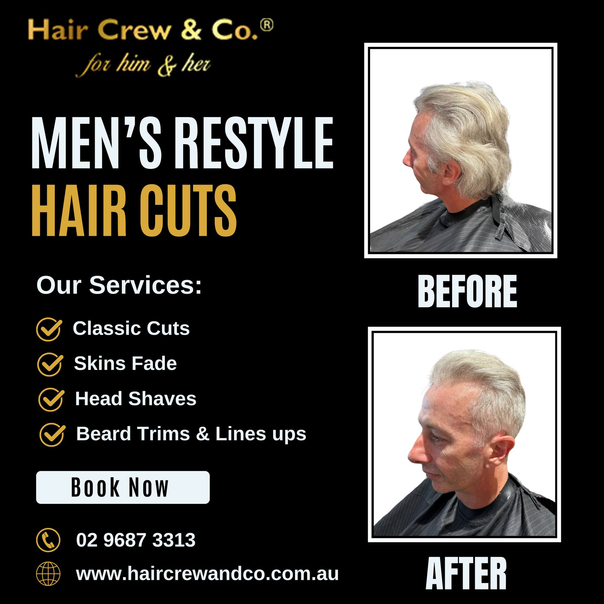 Hair - Redefine your look with our Men’s Restyle Haircuts! 💇‍♂️ From ...
