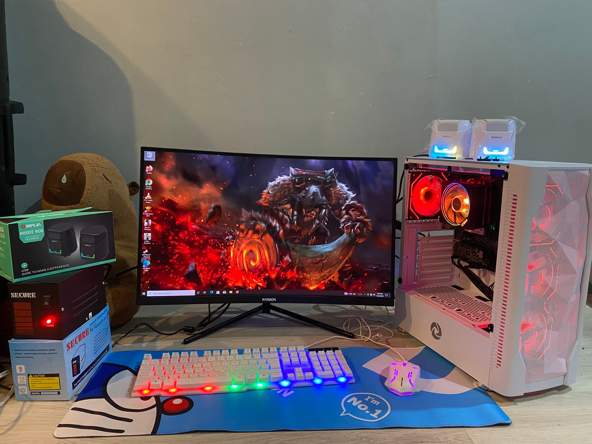Pc Editing & gaming Live setreaming Spek gahar rata kanan Ryzen 7