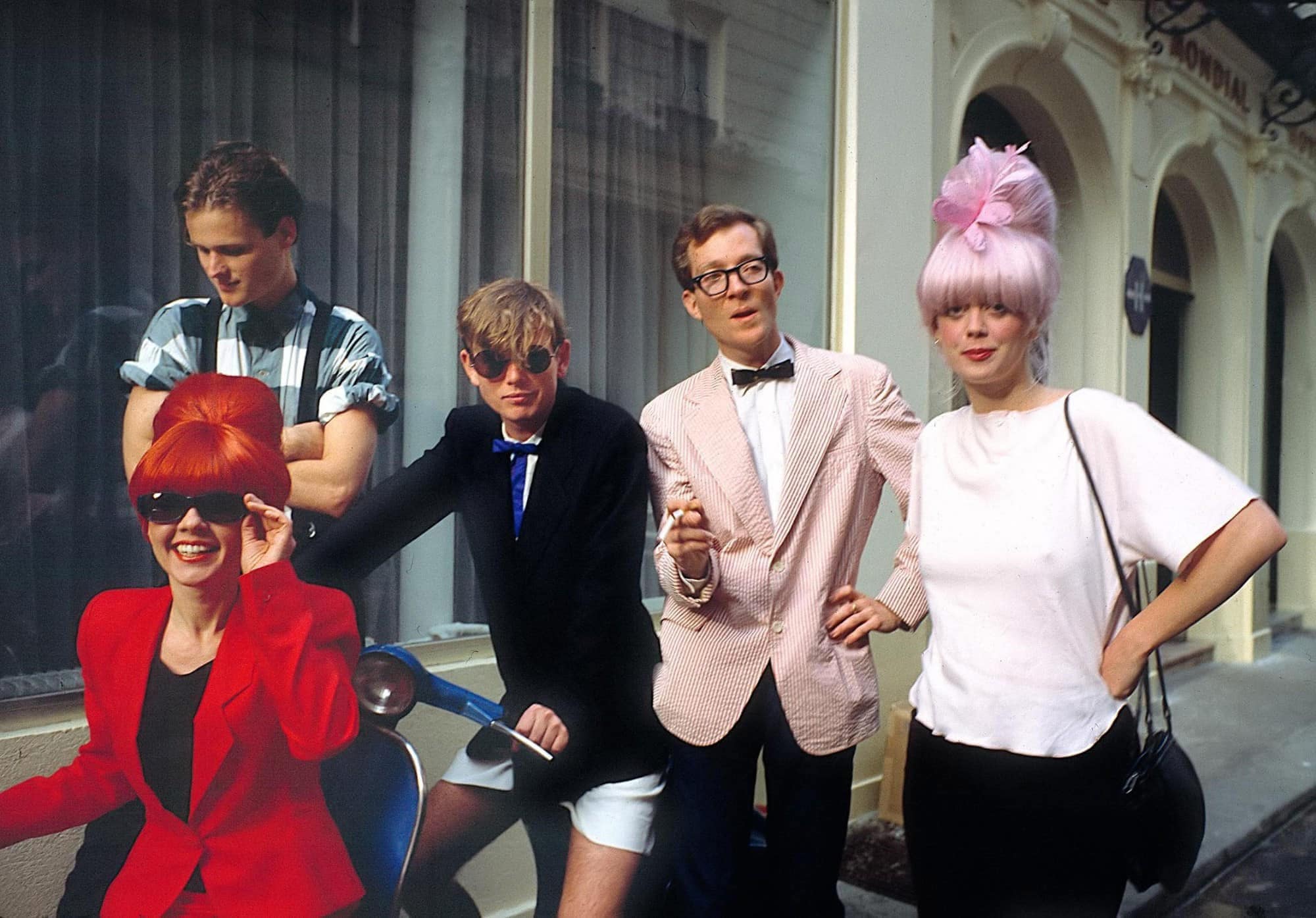 The B-52s / Paris 1983 📷 Adrian Boot