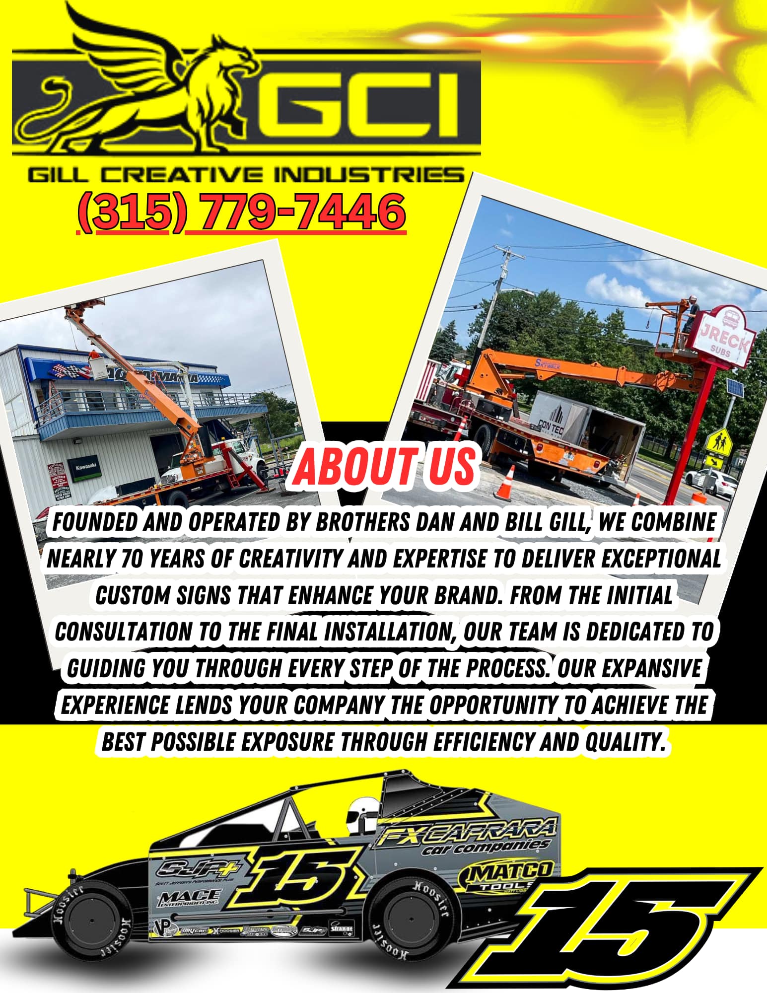 Todd - Looking for signage for your business? Give Dan a call. Tell him ...