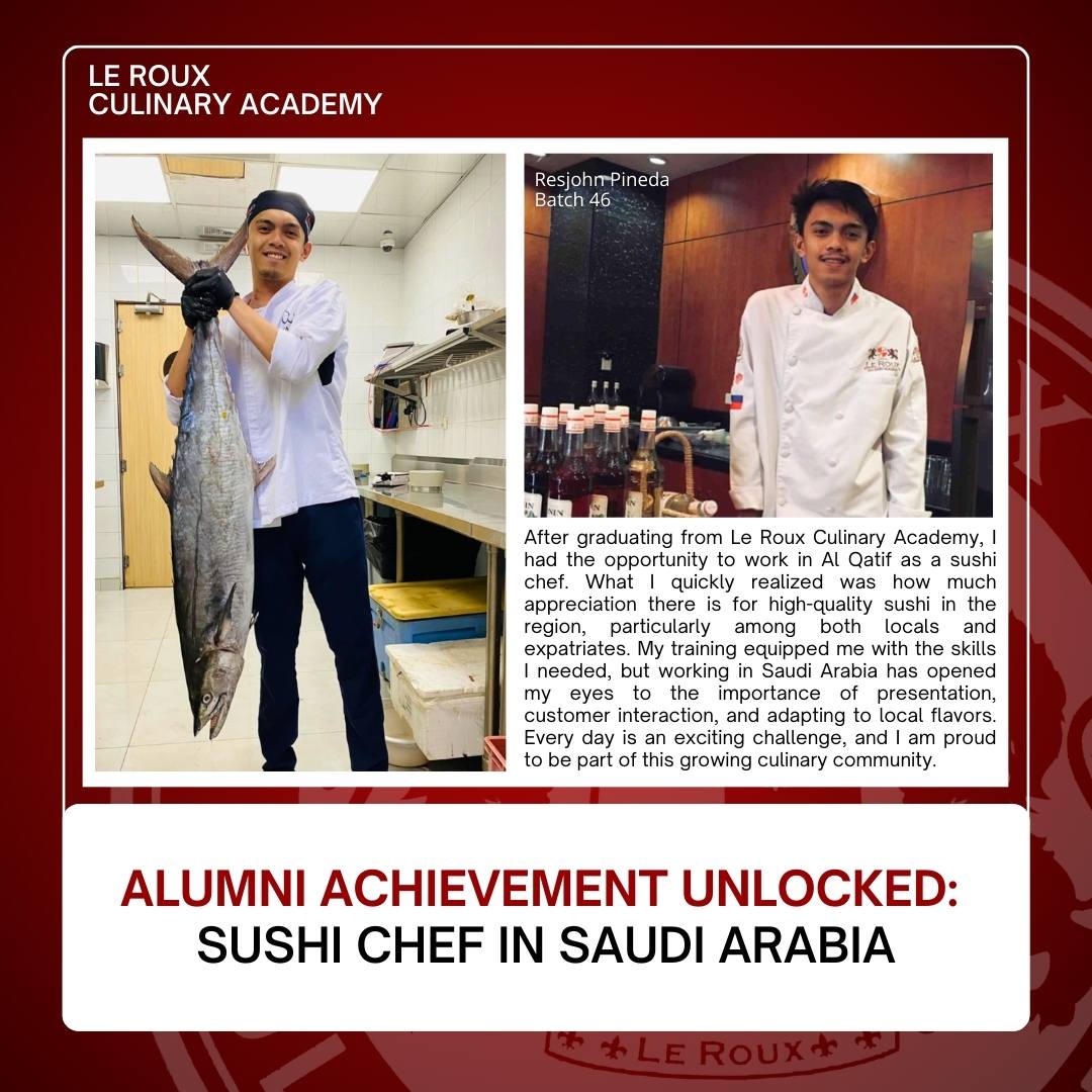 Le Roux Culinary Academy | Angeles City