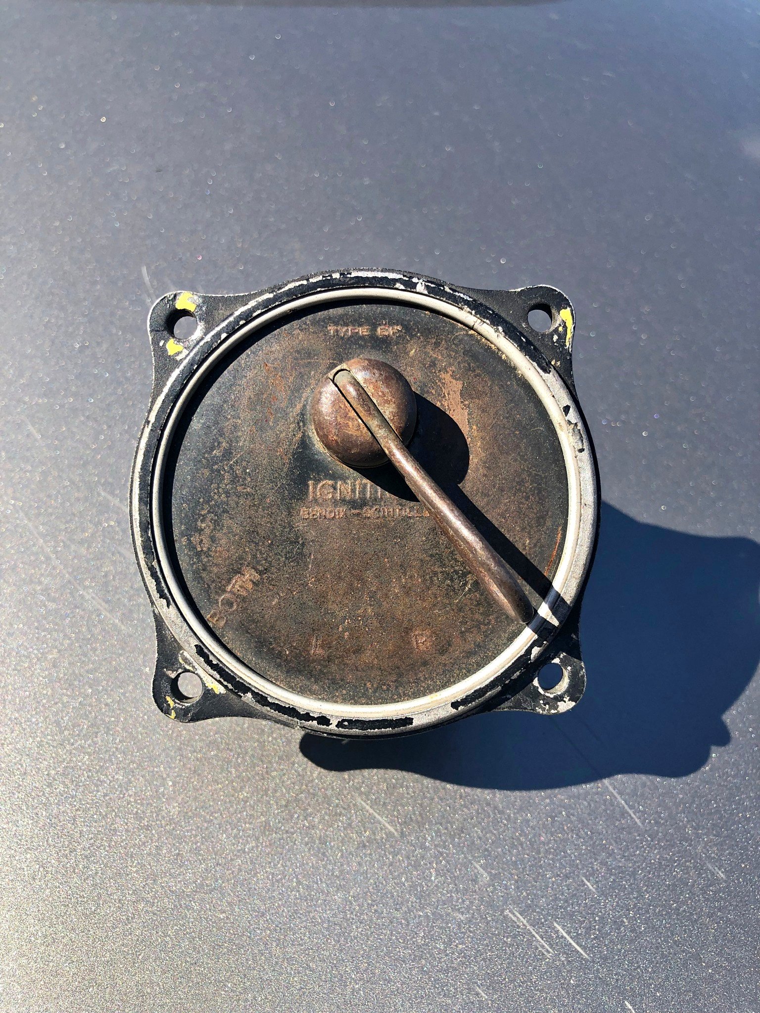 WWII era Bendix Scintilla mag switch. - Hubs & Switches - Sonoma ...