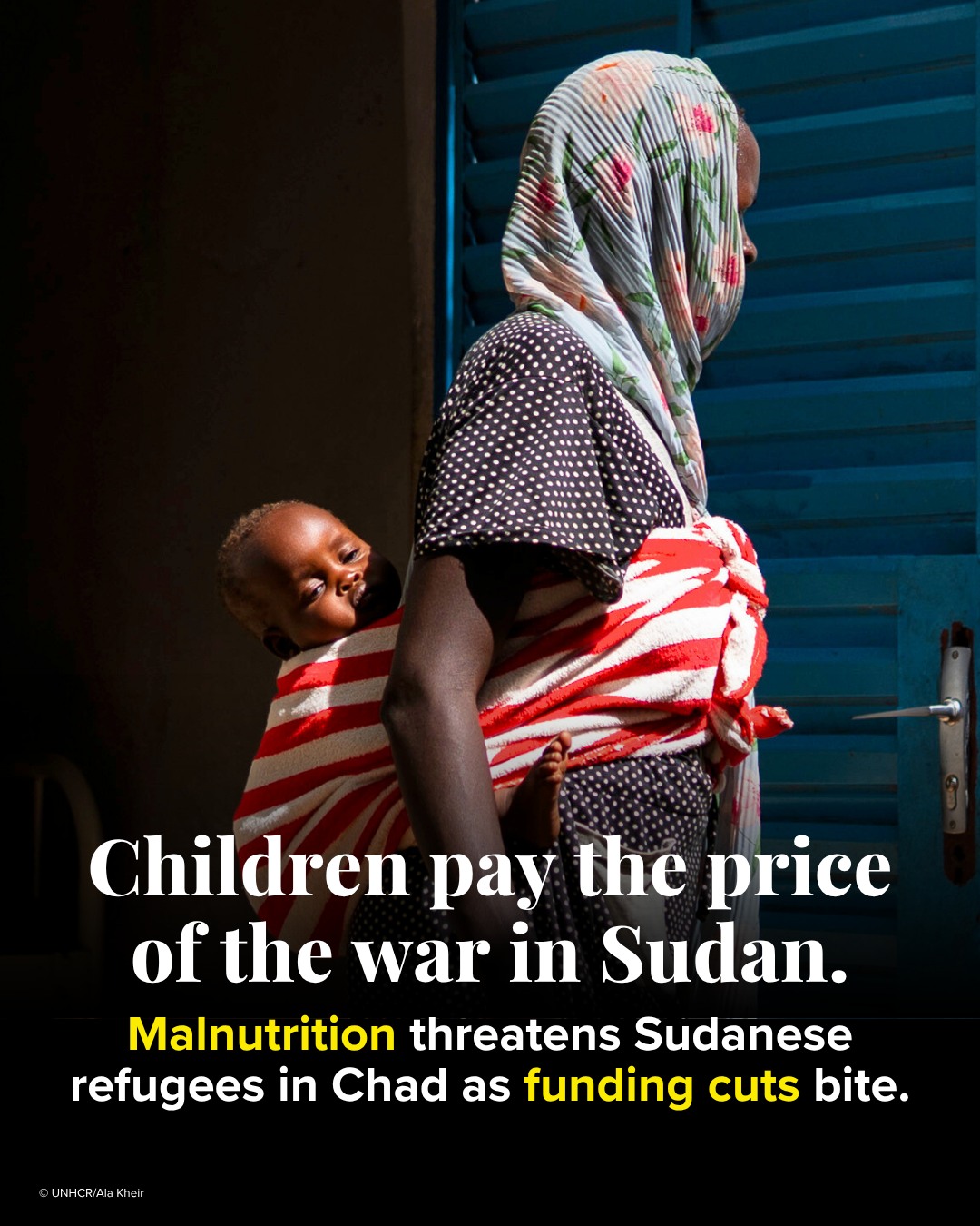 After fleeing war in Sudan,... - UNHCR, the UN Refugee Agency | Facebook