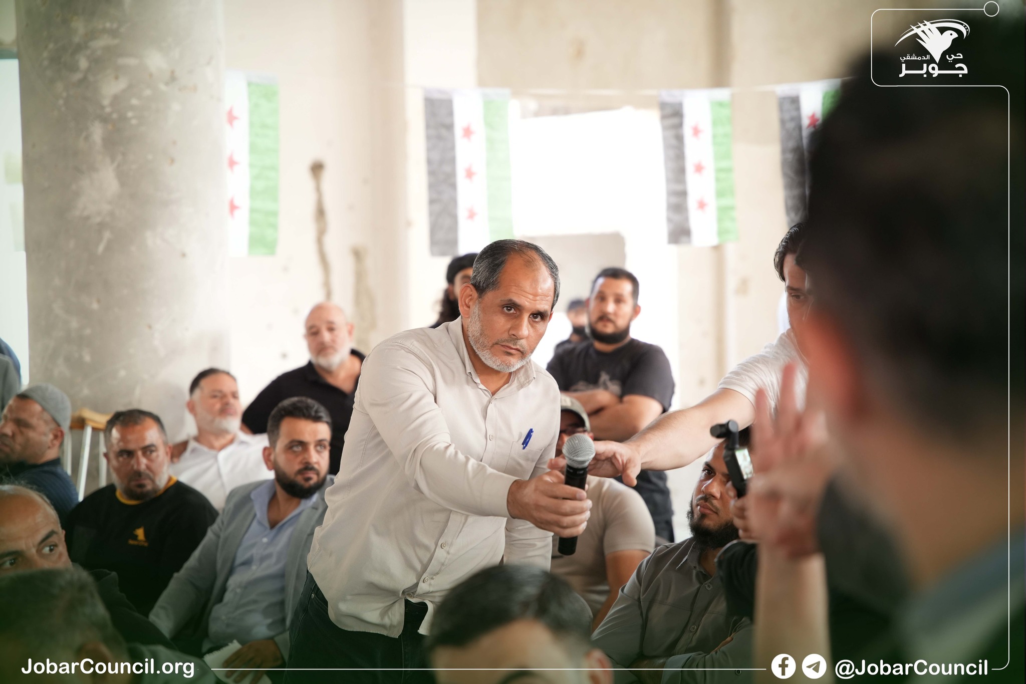 ‎المجلس المحلي في حي... - المجلس المحلي في حي جوبر - دمشق