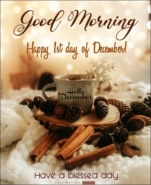 ️ *´¨)* Happy December 1st! ¸.•*¸.• ¨).• 🎄☕️🎄¨) ɢᴏᴏᴅ ᴍᴏʀɴɪɴɢ