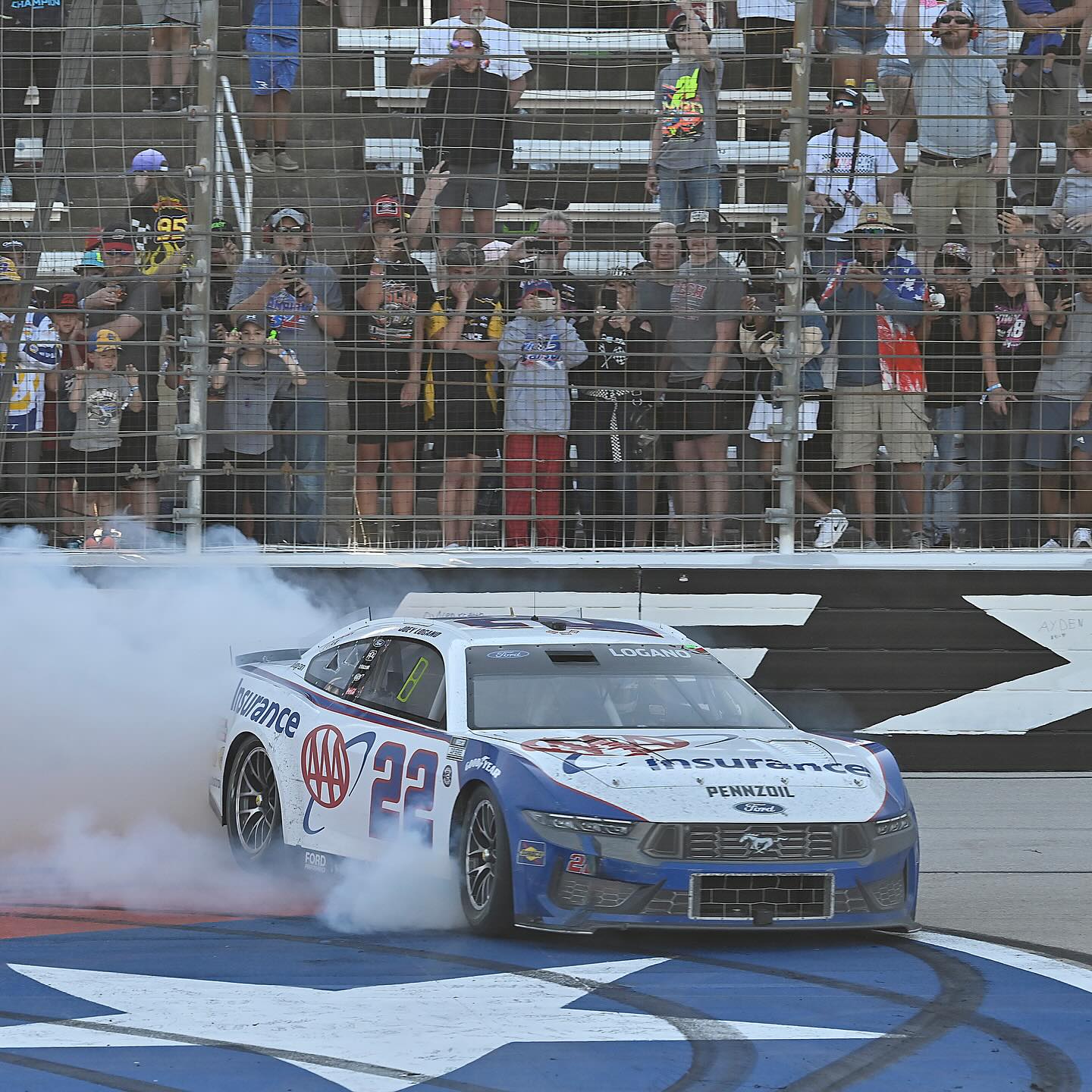 Joey Logano wins the WURTH 400 at Texas... - Ford Performance | Facebook