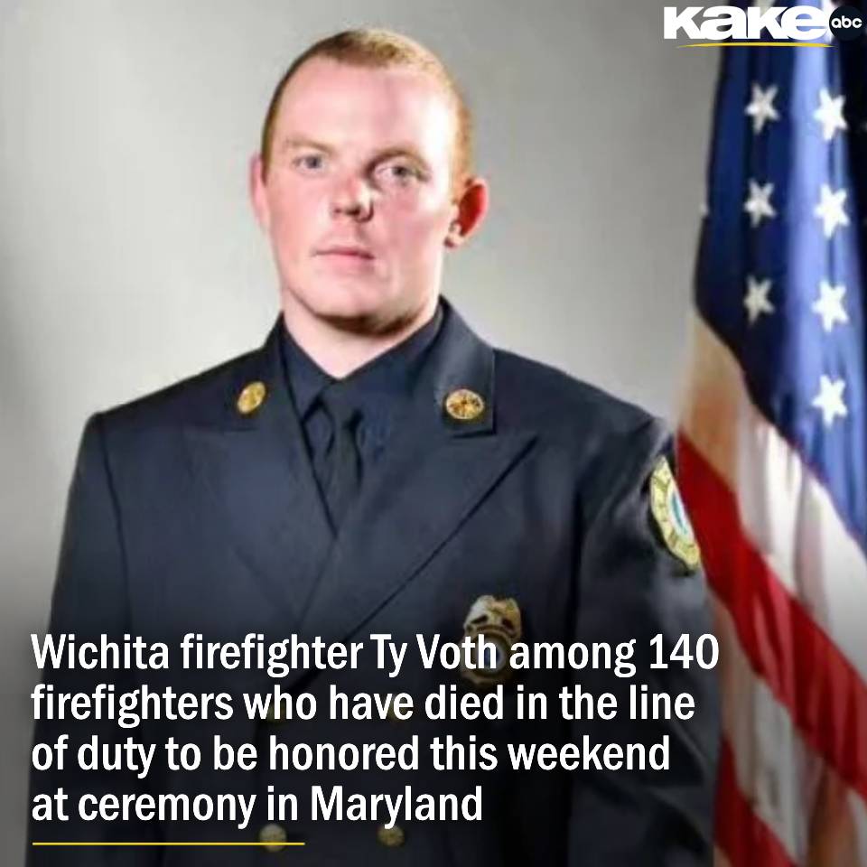 KAKE - Ty Voth, who died of a heart attack while responding to a house ...