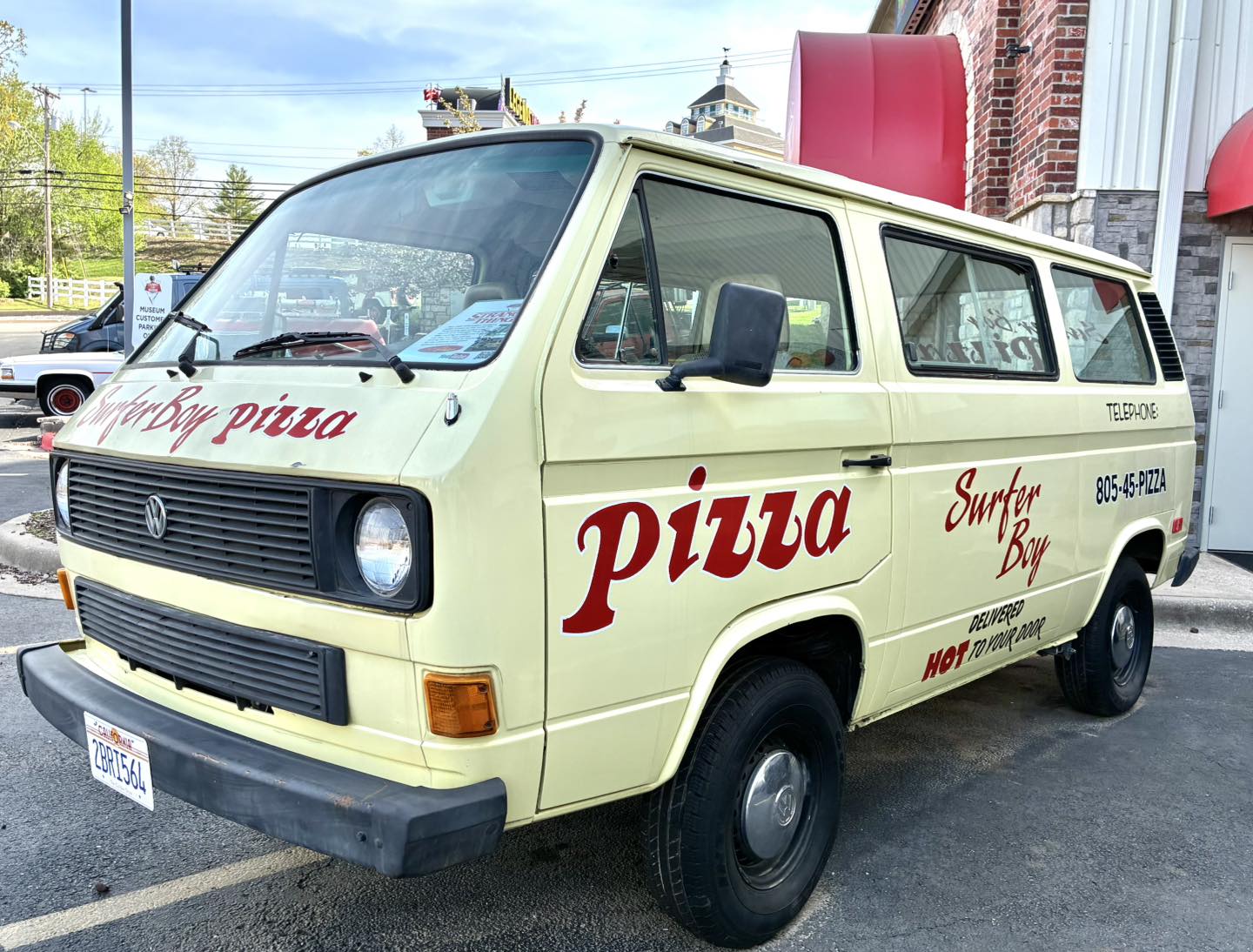Check out the Surfer Boy Pizza van from season 4 of “Stranger