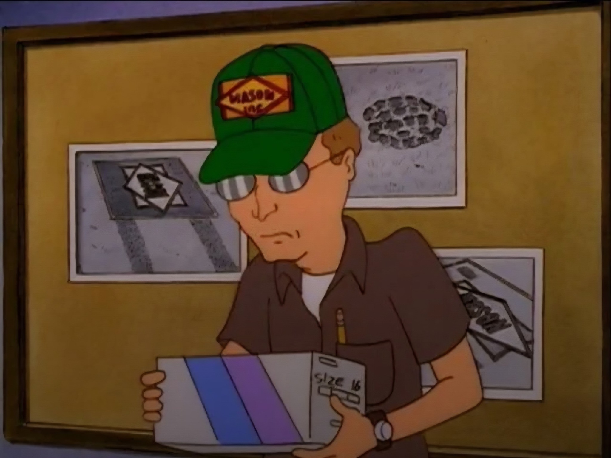 Rusty - I never noticed in S3E20 “Dog Dale Afternoon”, when Hank and ...