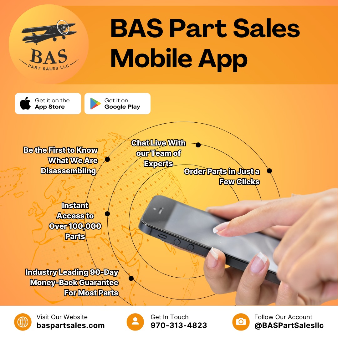 ️ Your aircraft parts, just a tap... - BAS Part Sales, LLC | Facebook