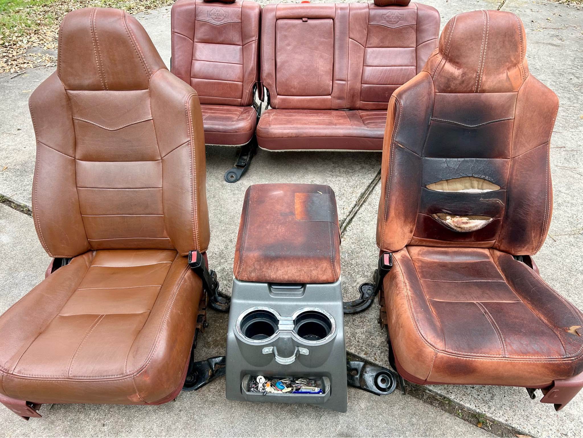 King Ranch Seats & Console - Car Interior Parts - Stagecoach, Texas ...