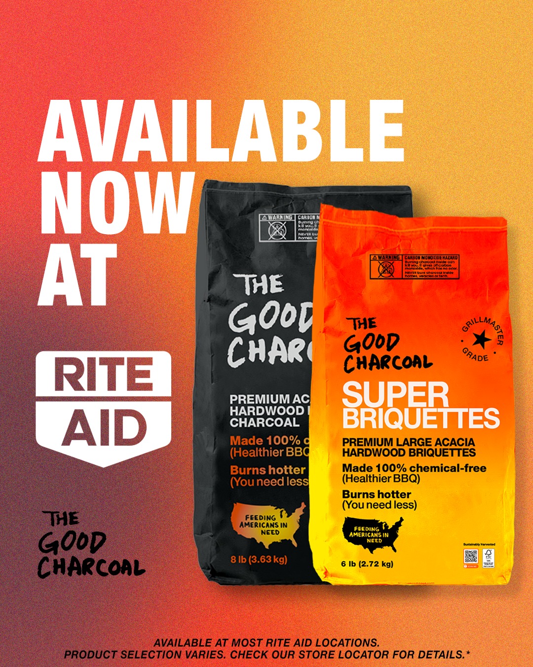 The Good - 🔥 Big News 🔥 The Good Charcoal is now available at most Rite ...