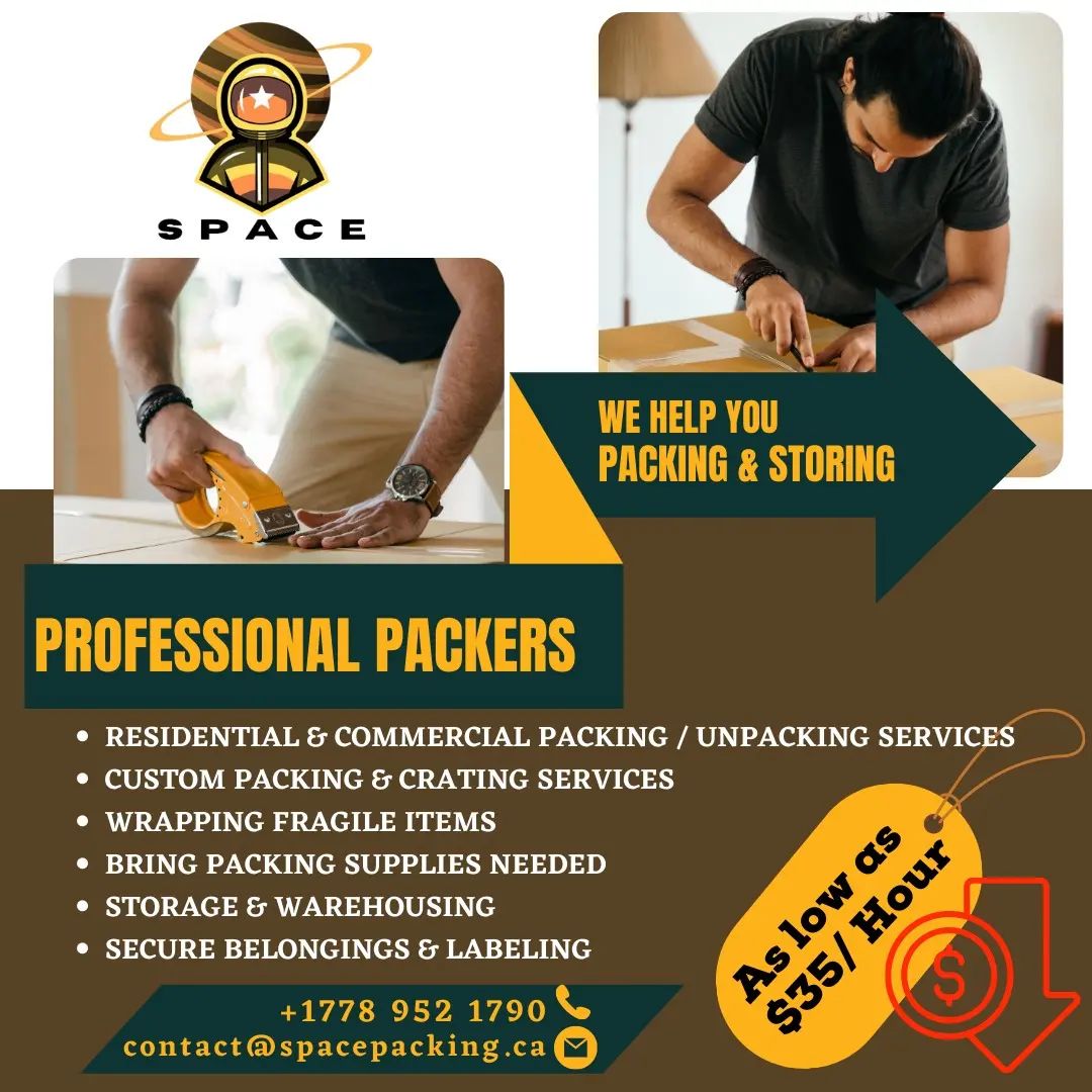 SPACE Packing Solutions | Vancouver BC