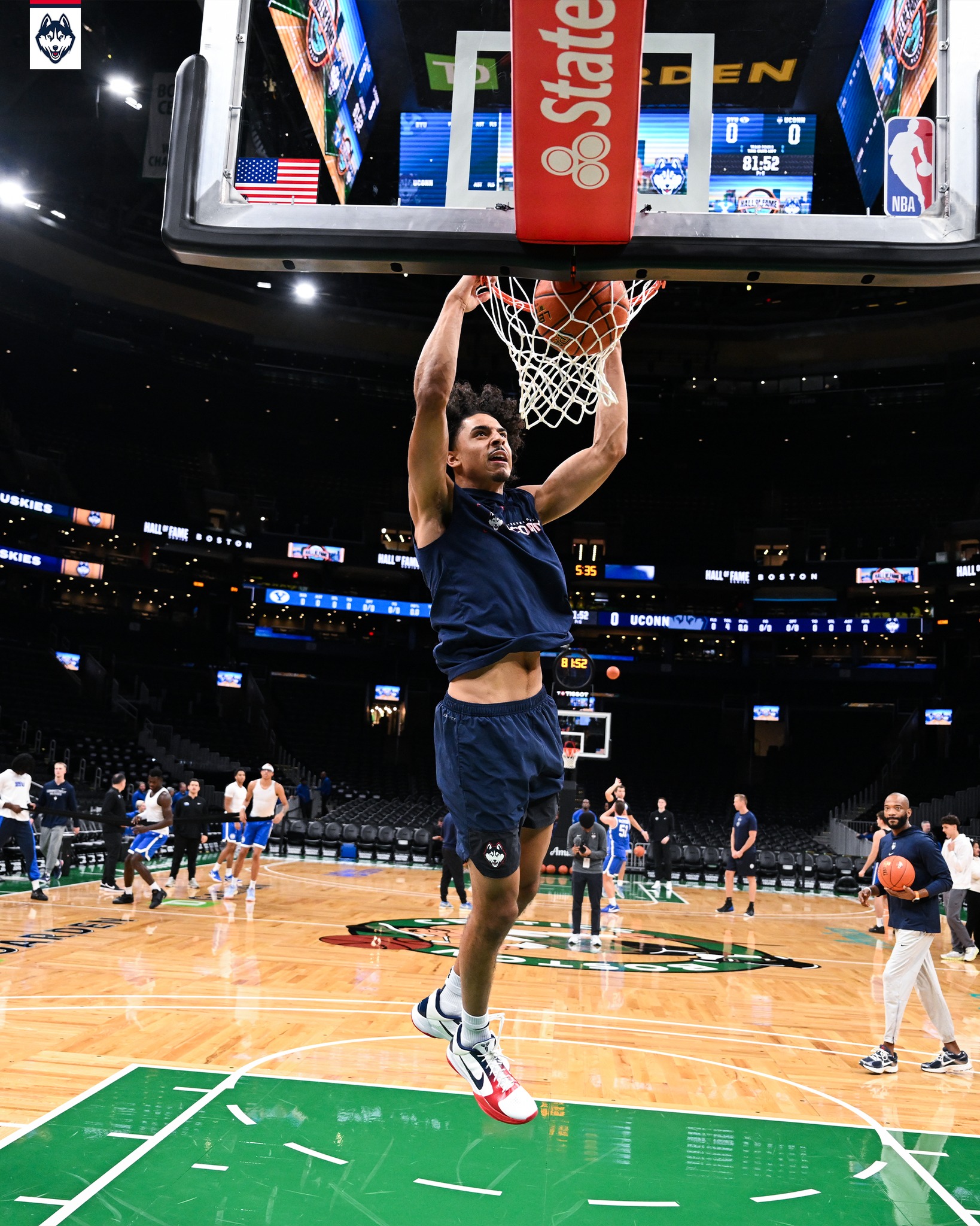 Live from TD Garden 🔥 📺 7:00... - UConn Men's Basketball | Facebook
