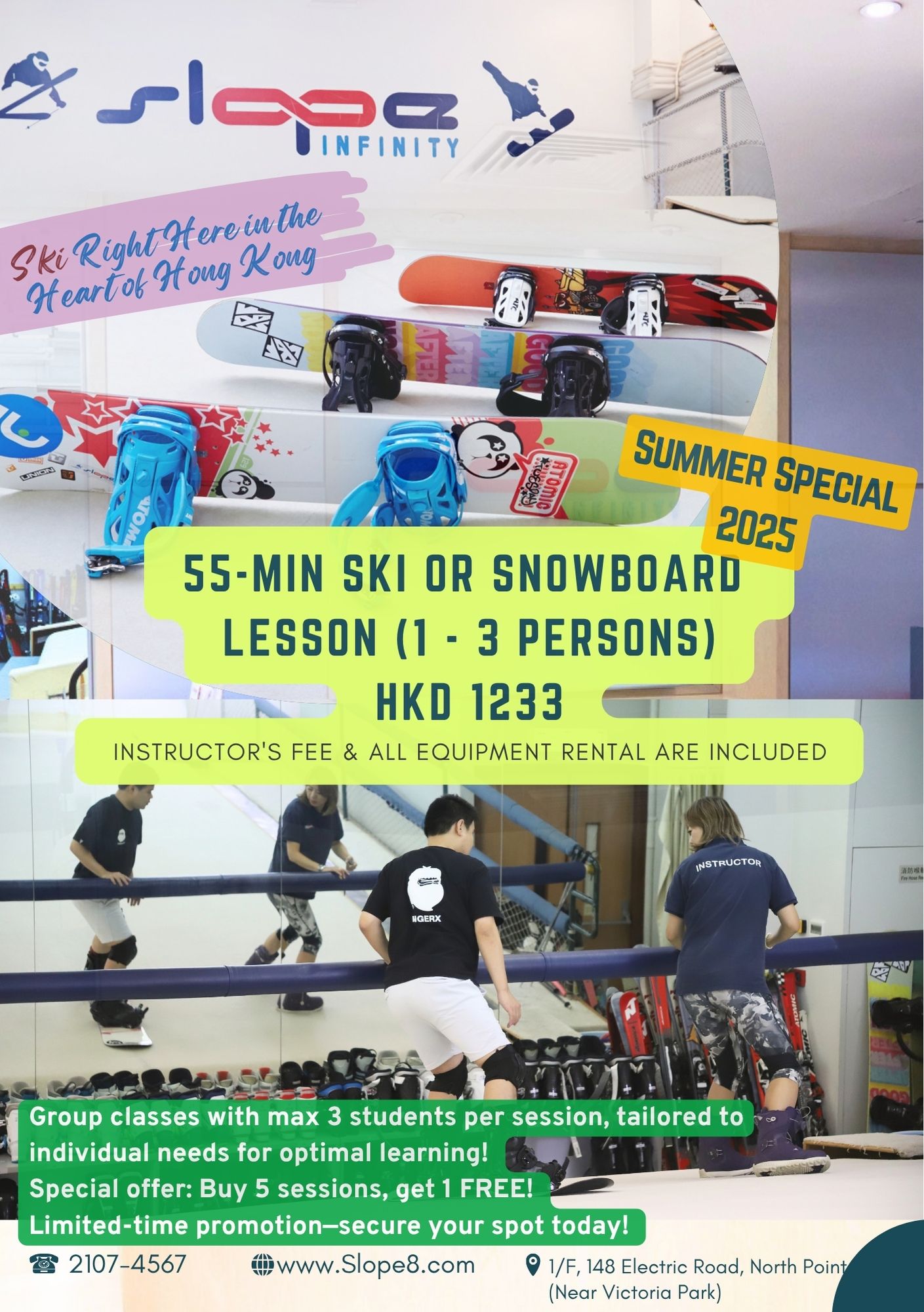 Slope Infinity Ski & Snowboard Training Center