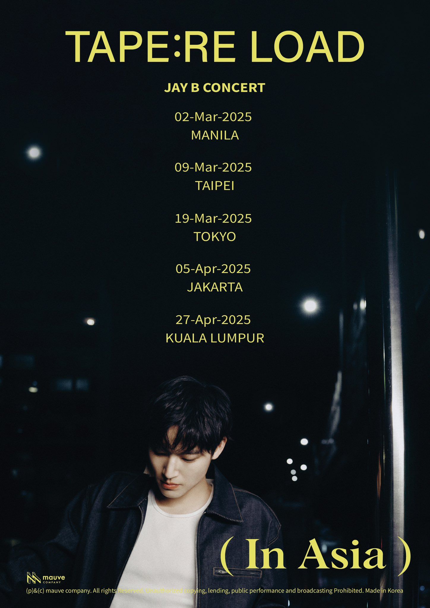 GOT7's #JAYB announces 'TAPE: RELOAD' US Tour dates