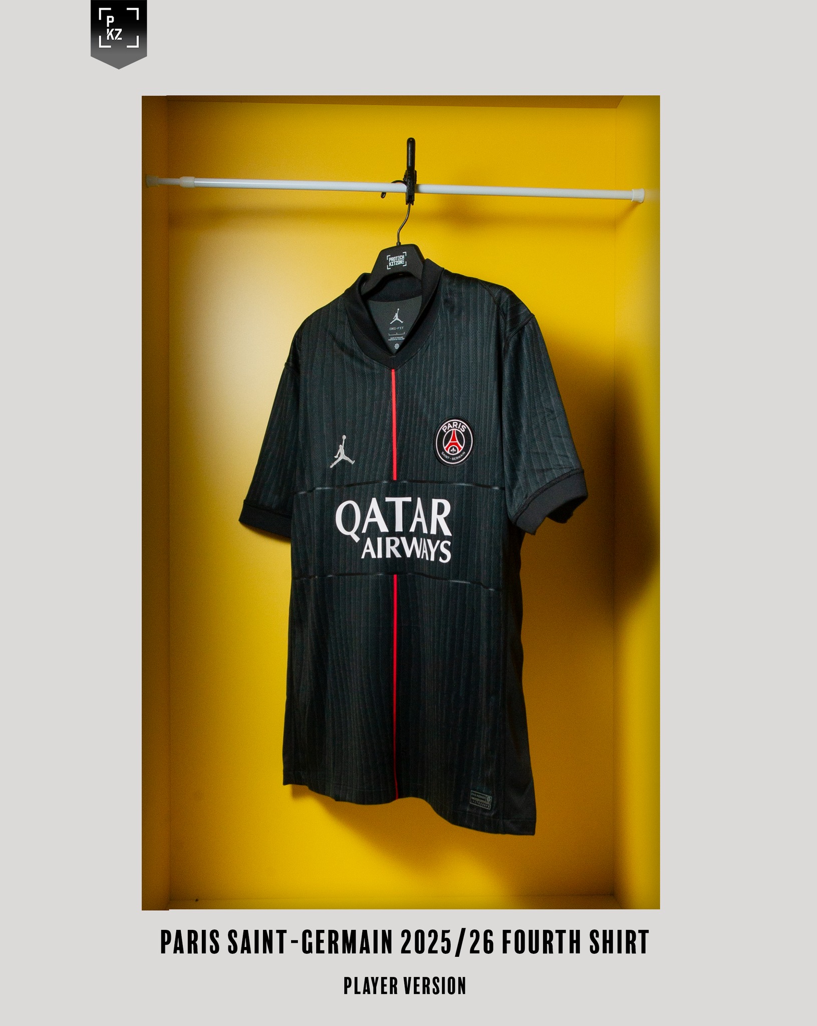 🖤 PSG 2025/26 FOURTH KIT All Black. All Attitude. Paris Saint