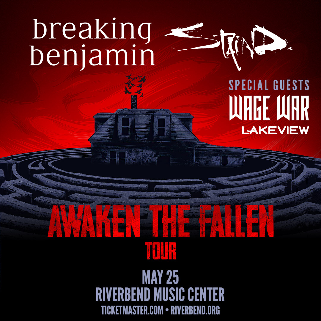 🚨 JUST ANNOUNCED 🚨 🤘 Breaking Benjamin + Staind's Awaken The