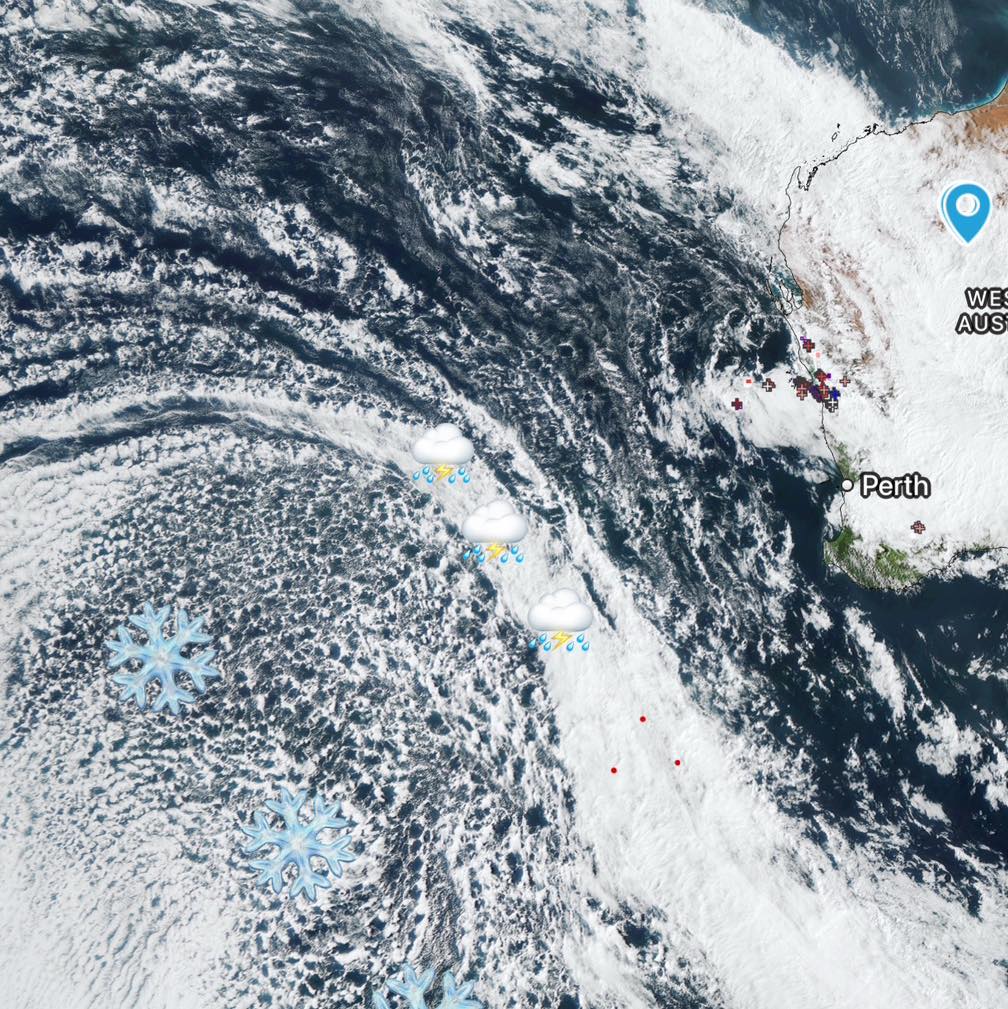 Final look at our cold front expected... - Perth Weather Live | Facebook