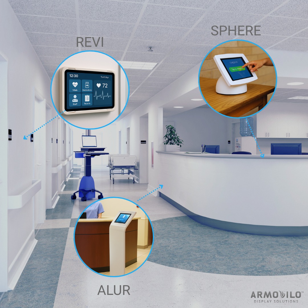 Armodilo - From reception check-ins to patient information stations ...