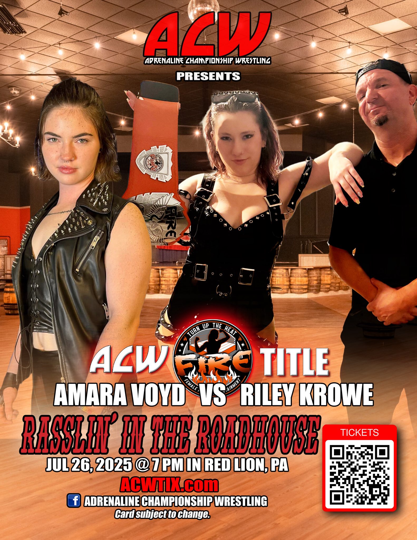 ADRENALINE... - ADRENALINE CHAMPIONSHIP WRESTLING