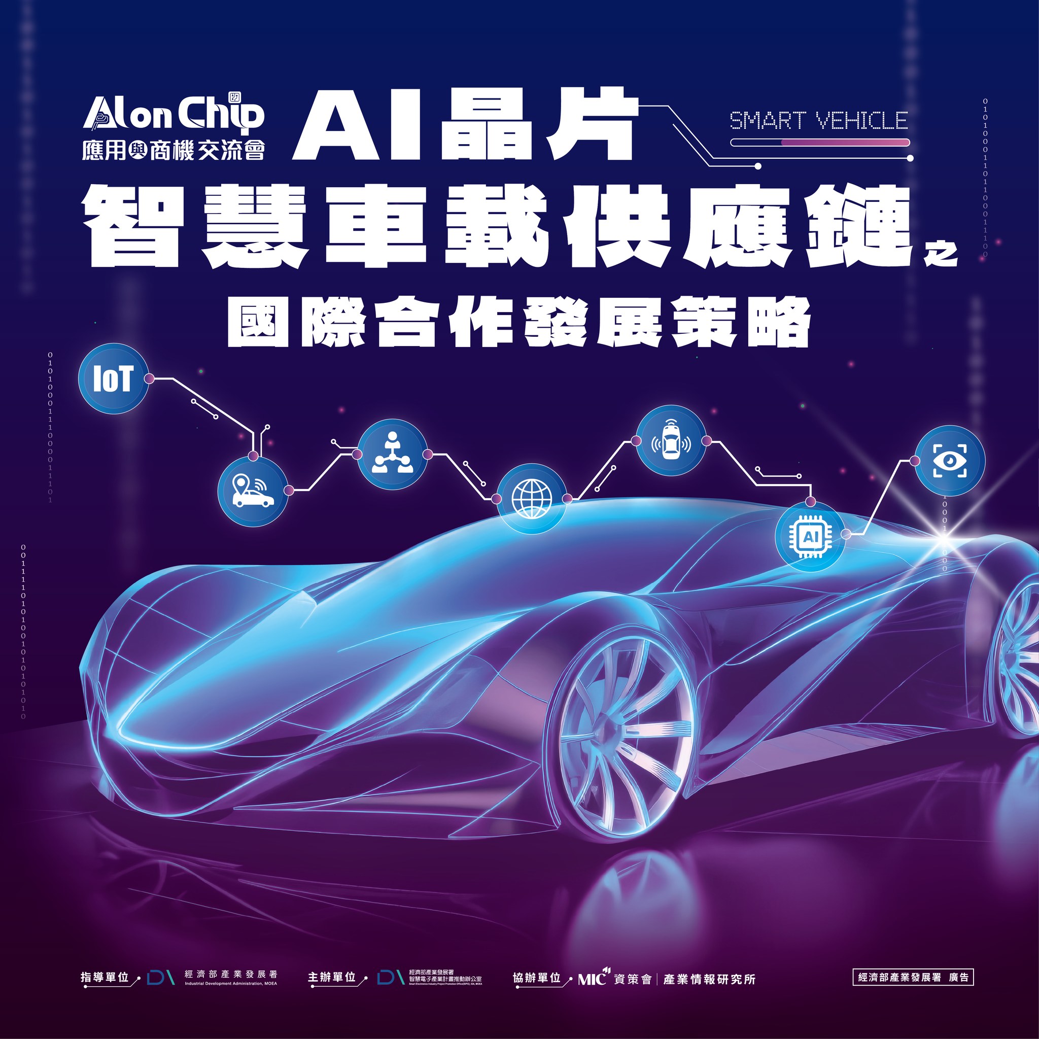 MIC - 【AI on Chip應用與商機交流會】8/6免費入席！ 🚗 AI晶片 × 智慧車載 × 國際合作 👉 即刻報名：https ...