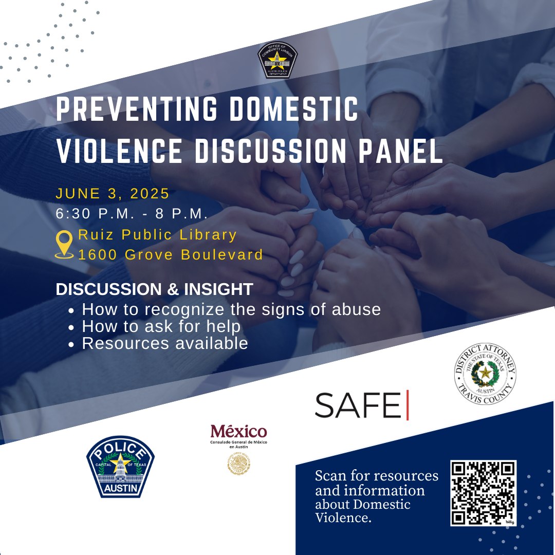 Domestic Violence Prevention:... - Austin Police Department | Facebook