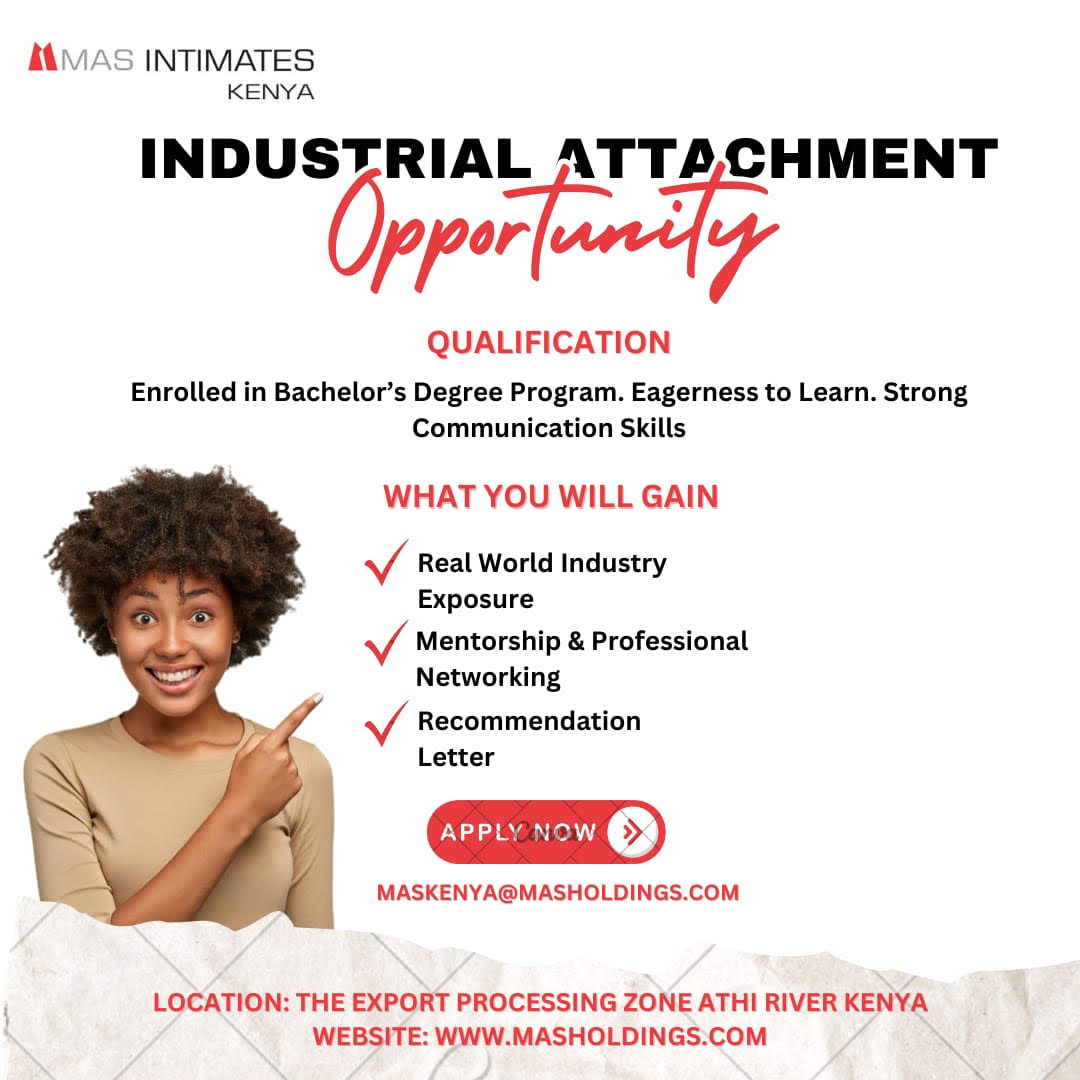 Attachment | Internship | Job — Opportunities in Kenya | Opening of ...