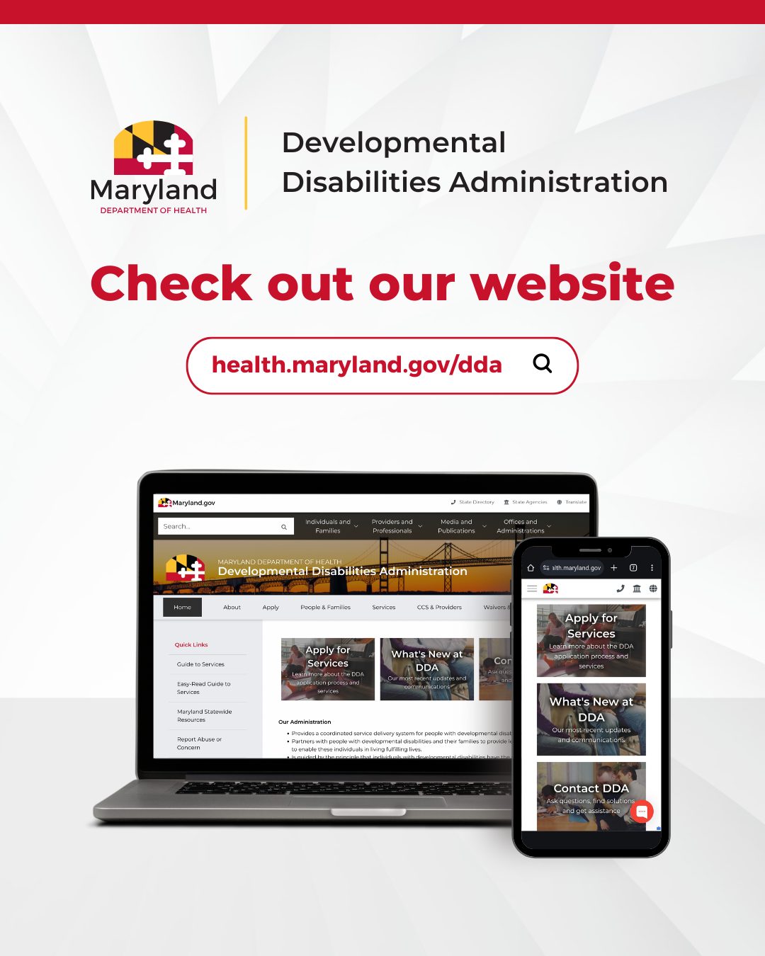 Maryland Department of Health - Developmental Disabilities ...