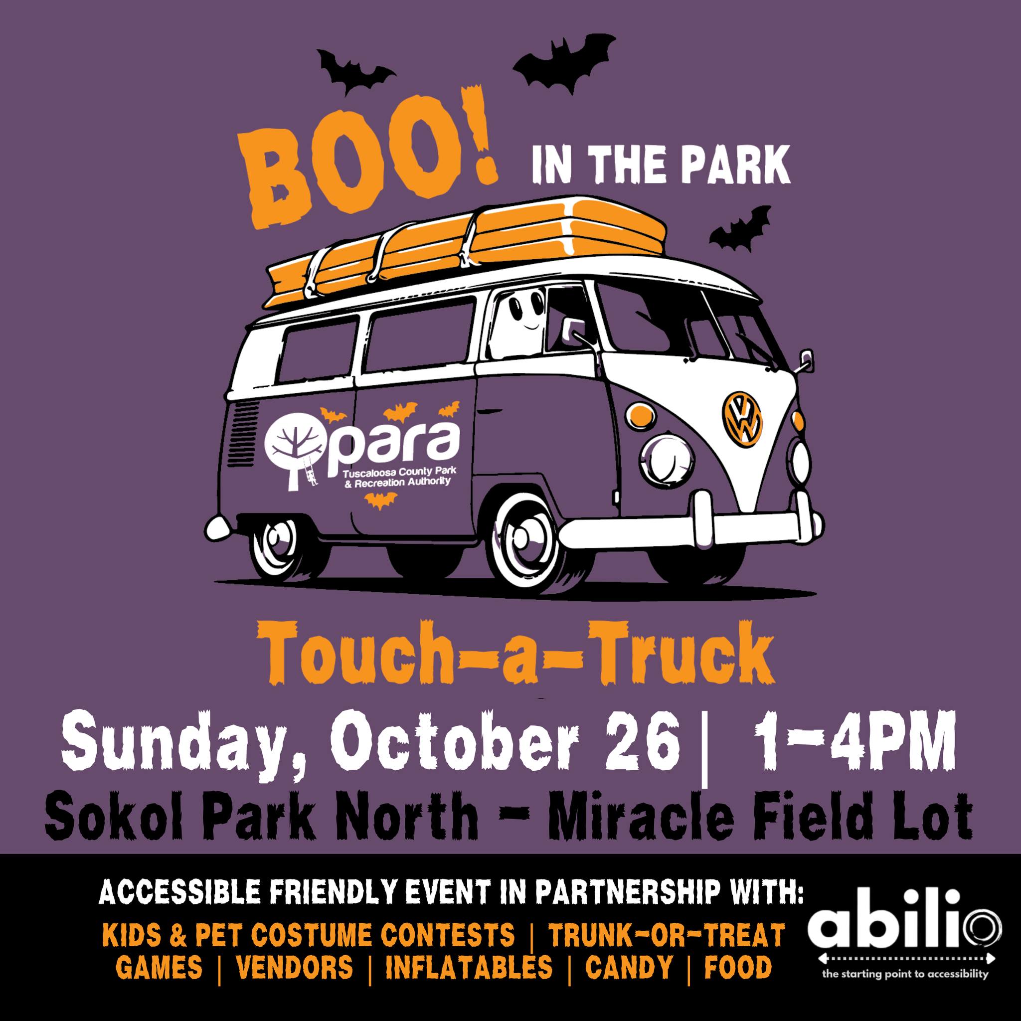 Boo! in the Park/Touch-A-Truck 2025
