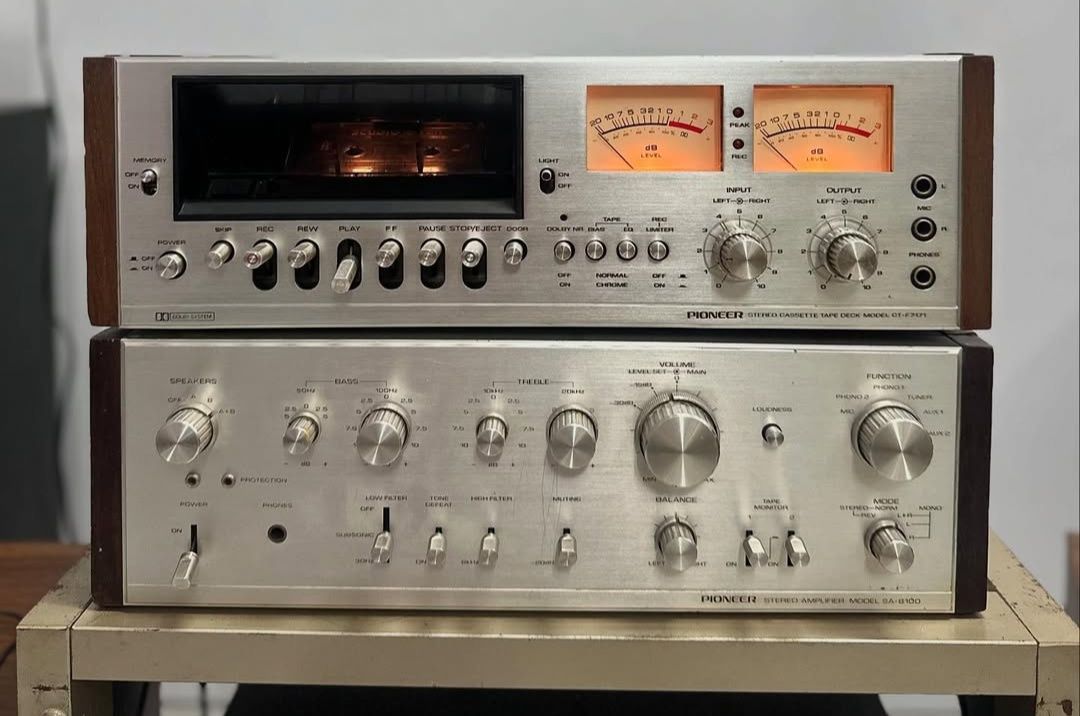 PIONEER SA-8100 + TAPE DECK PIONEER CT-F7171