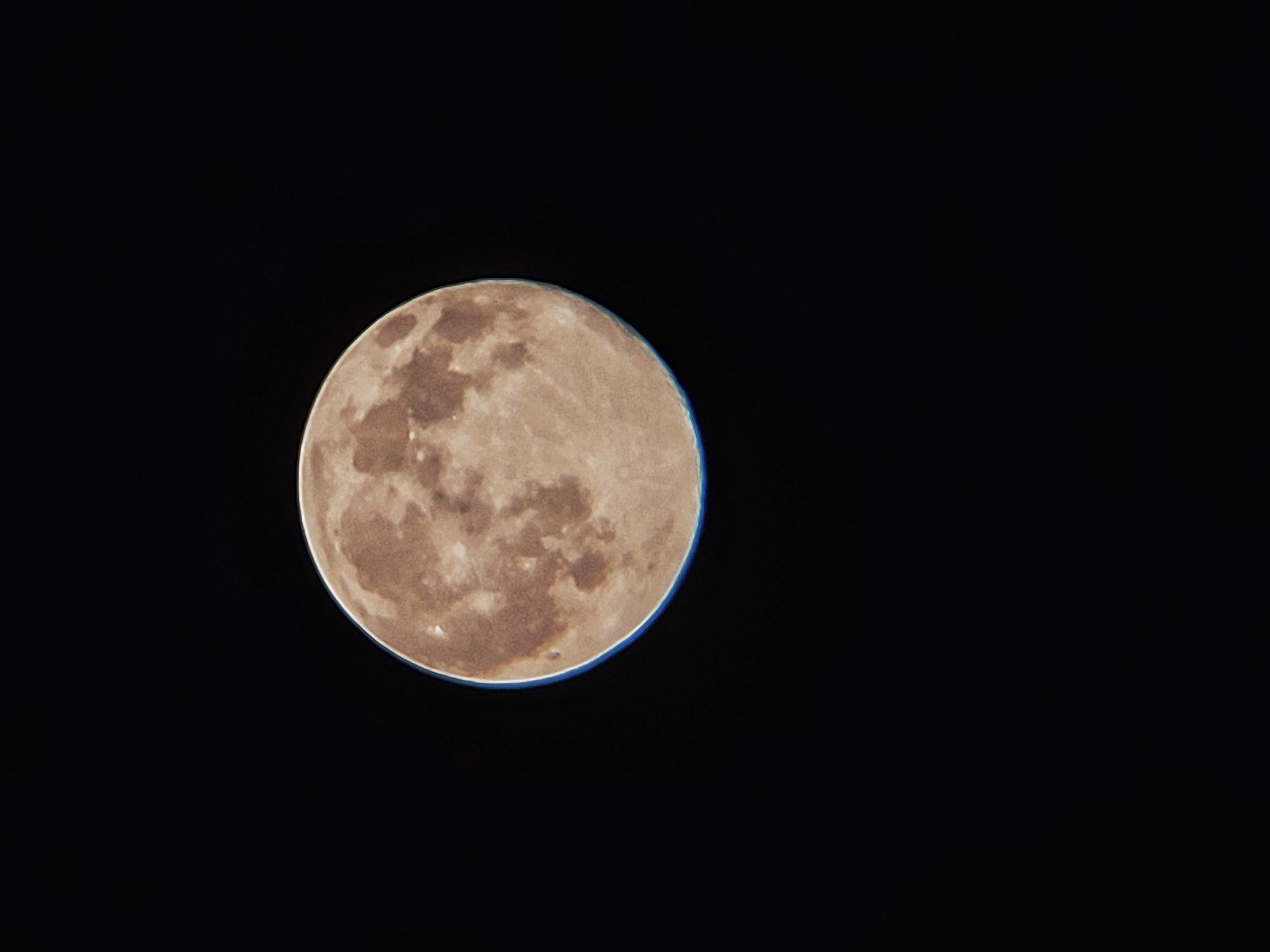 Full moon composition with F70076 telescope and Oneplus 10R