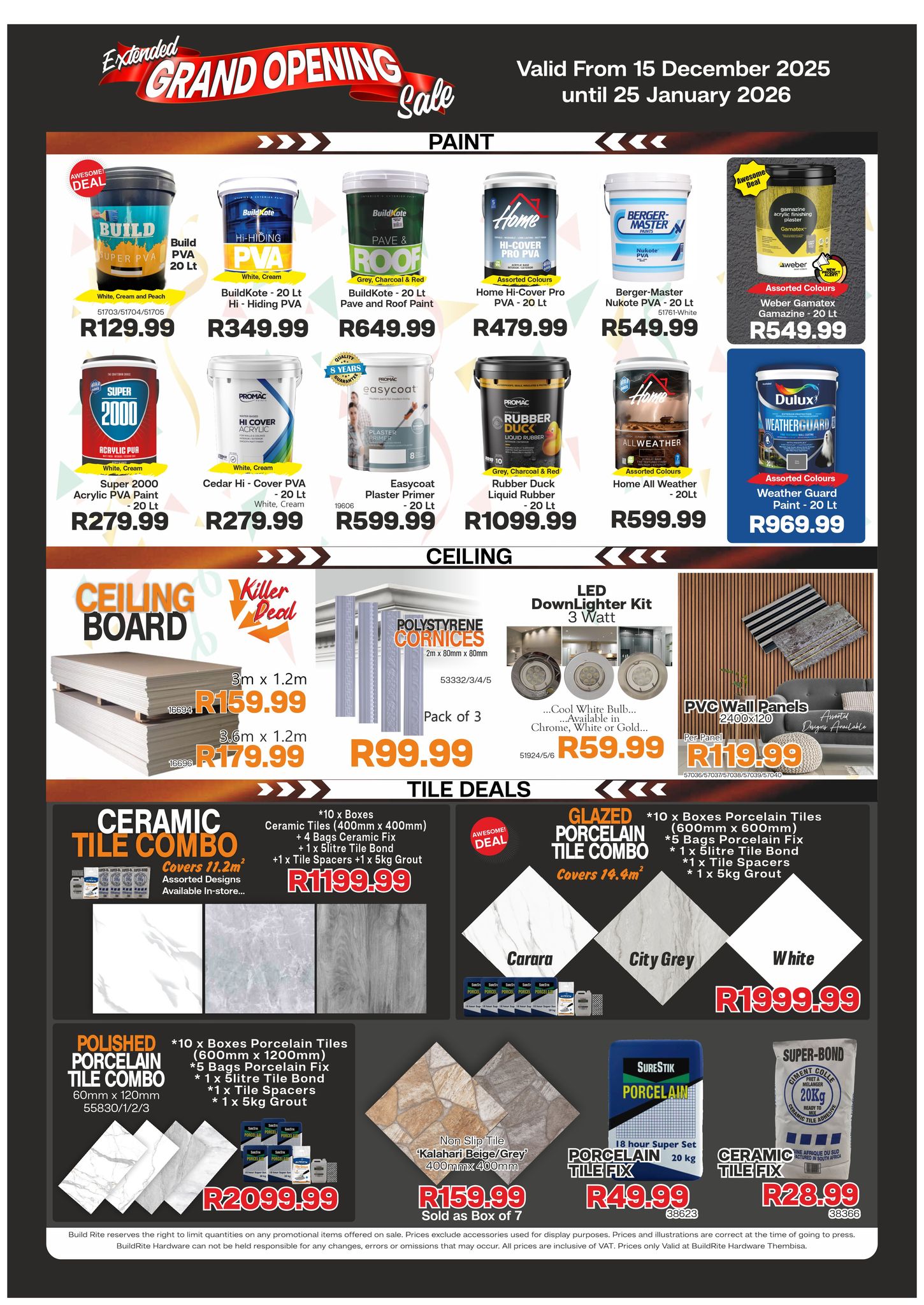 BuildRite Thembisa Extended Grand... - Build Rite Hardware | Facebook
