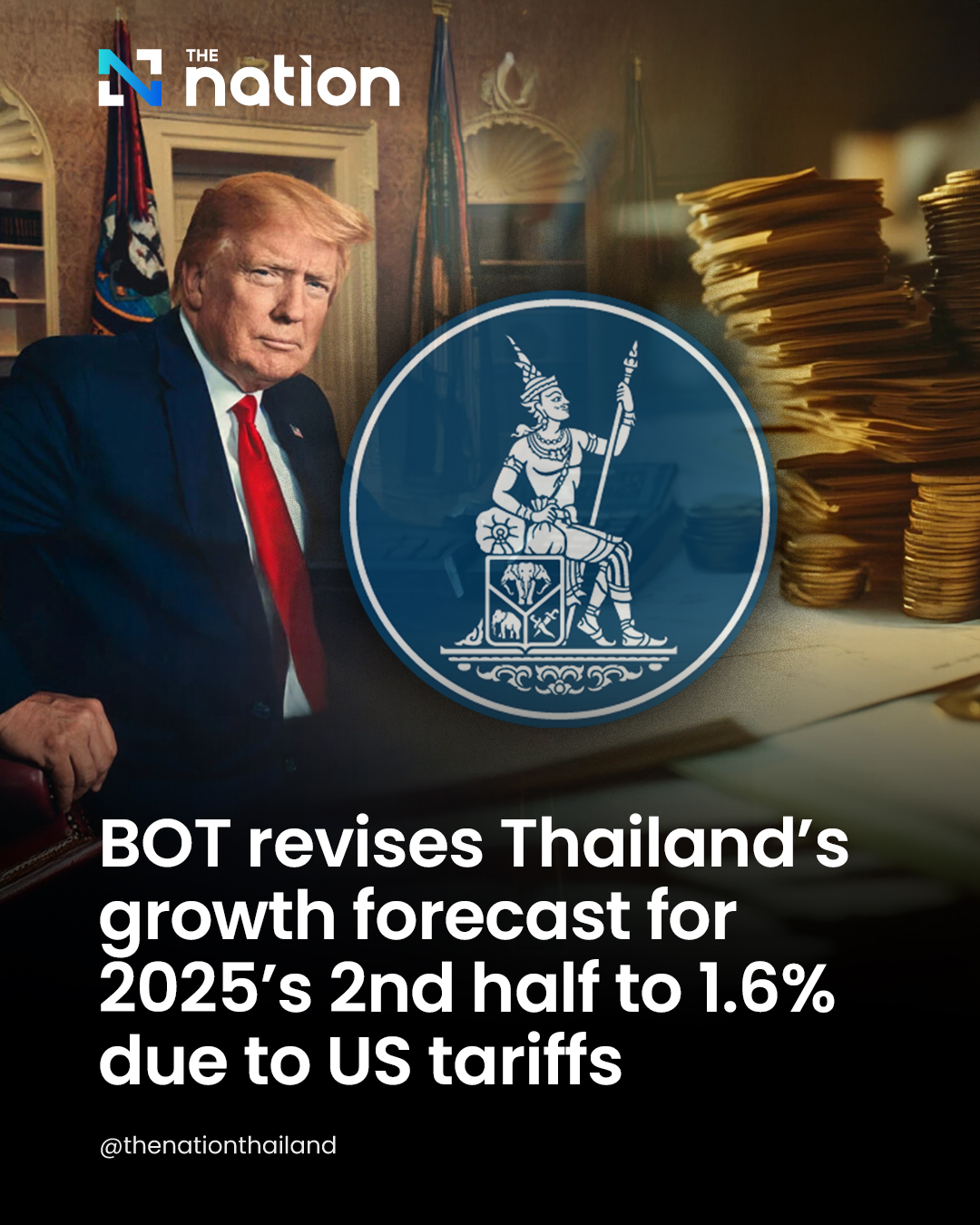 The Nation - Bank of Thailand (BOT) has revised its economic growth ...