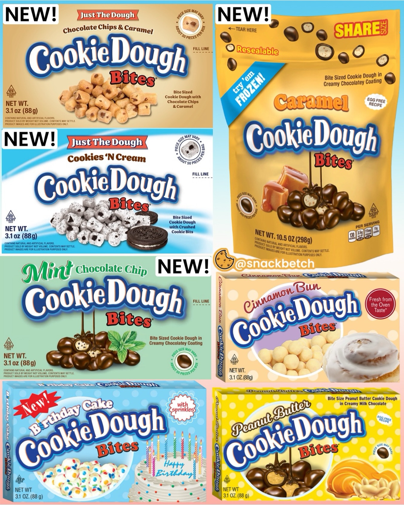 Snack Betch - New from Cookie Dough Bites: - Just the...