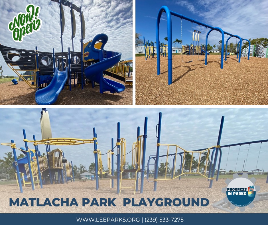 Lee - The Playground at Matlacha Park is Now Open! Come enjoy fun for ...