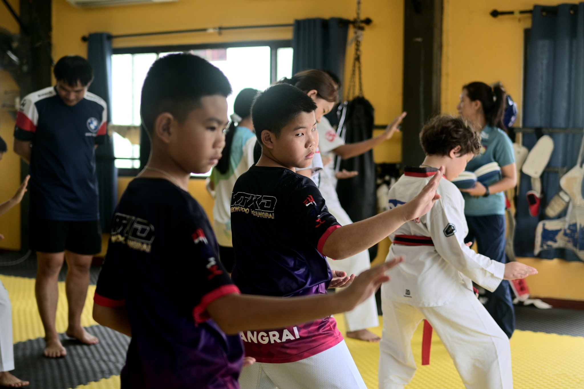 🥋ภาพบรรยากาศการซ้อมวันแรก... - MTKD - Mek Taekwondo by ครูส้ม | Facebook