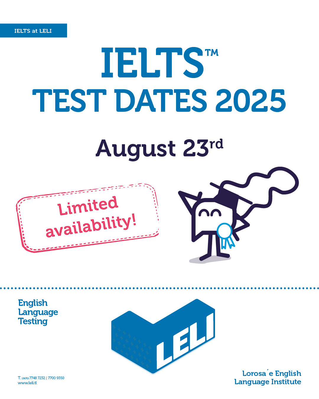 Lorosa'e English Language Institute (LELI) | Dili Timor-Leste