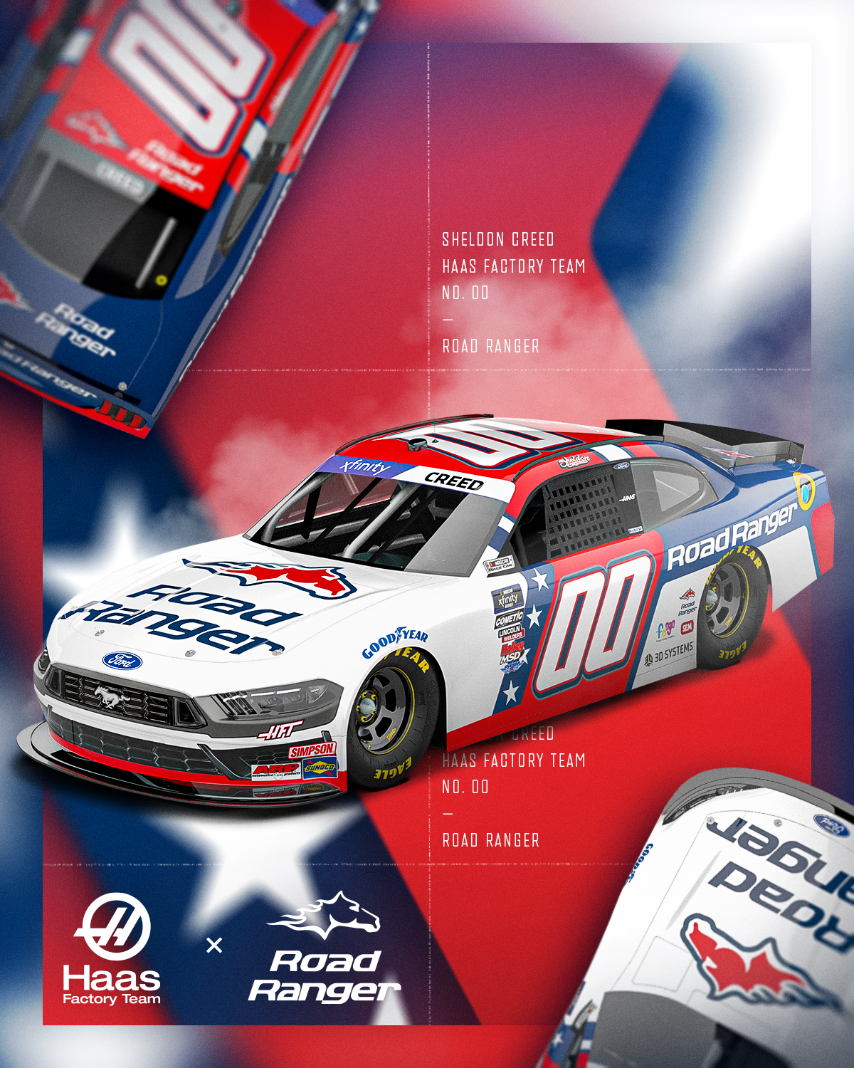 Haas - Can't go wrong with Red, White, and Blue. 🤠 With this new ...