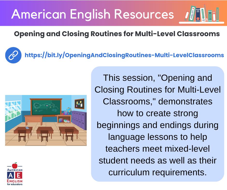 📢Do you have an opening... - American English for Educators | Facebook
