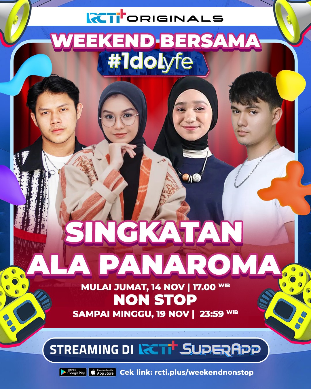 RCTIplus - Weekend makin seru bareng PANAROMA! Siap-siap ketawa, seru ...