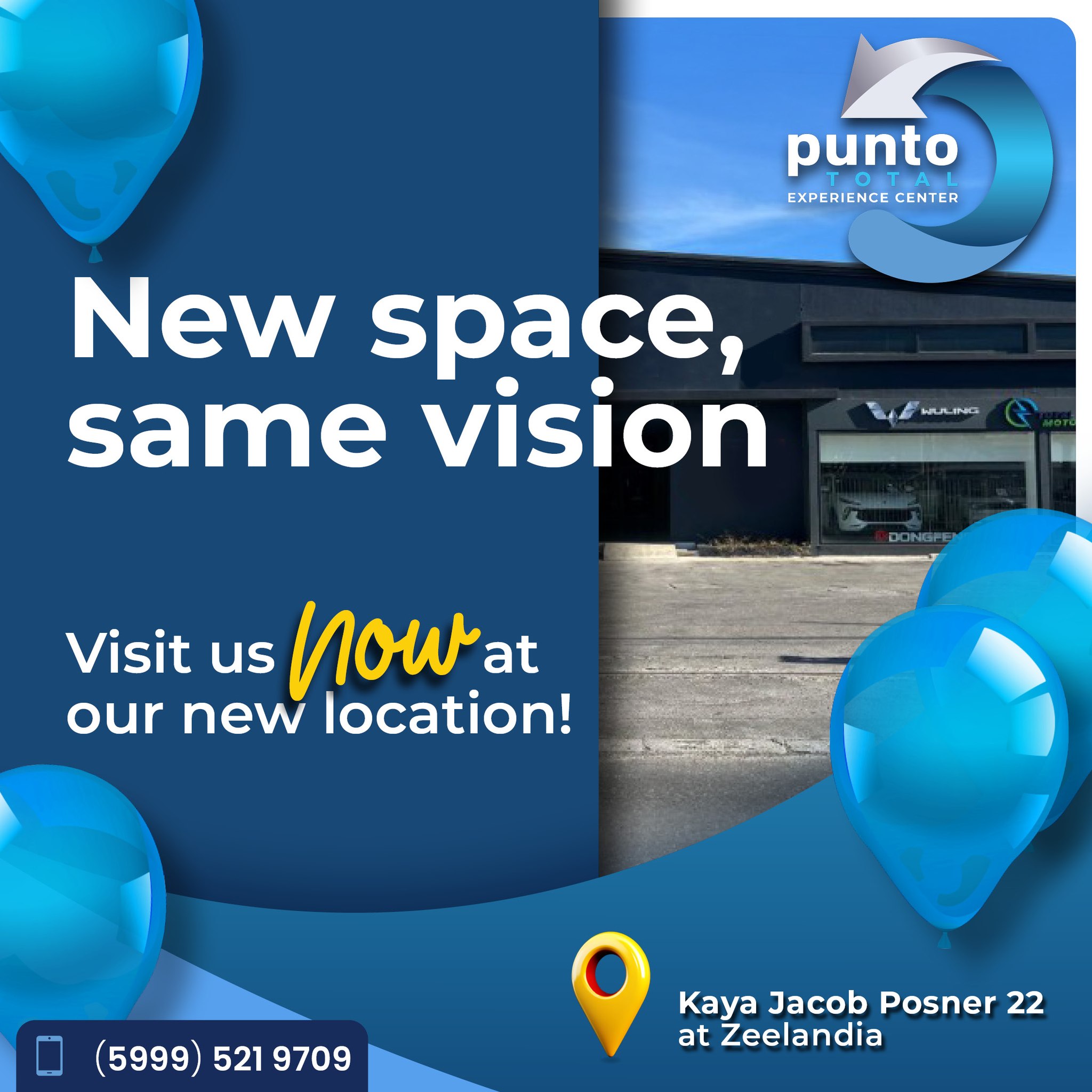 Punto - We’ve moved! Punto Total Experience Center is now open at our ...