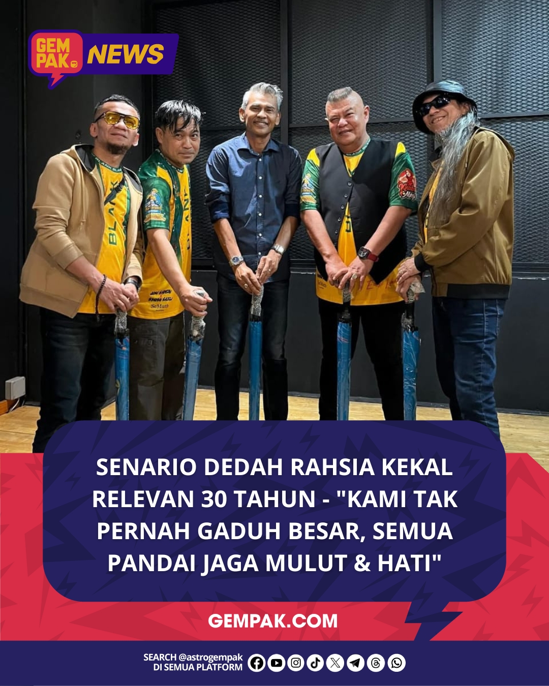 Astro Gempak - #GempakNews: 'Kami semua ahli kumpulan... | Facebook