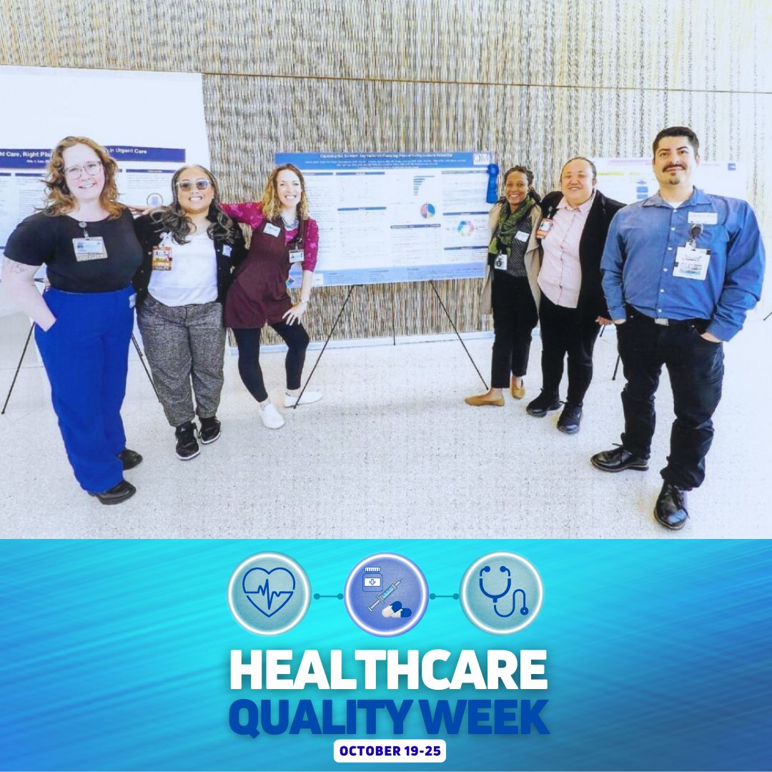 SF - 👏 As National Healthcare Quality Week comes to a close, we ...